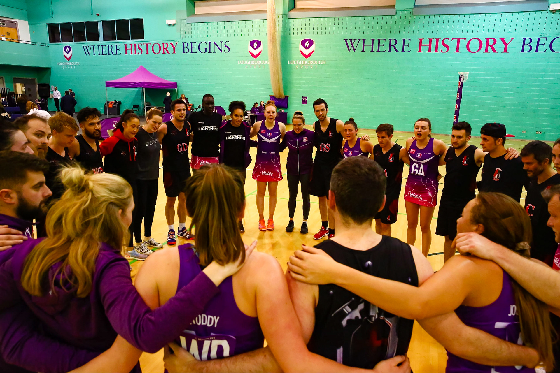 Loughborough Lightning PreSeason Tournament against London Pulse and Knights Men Netball