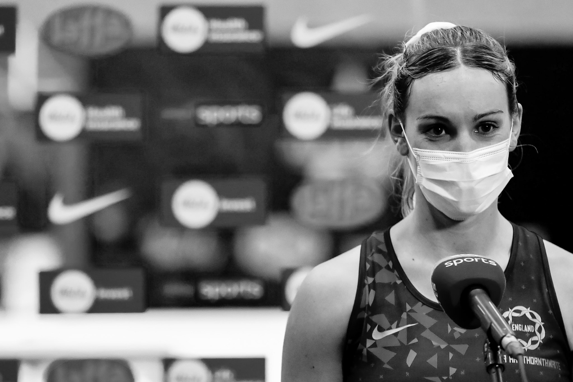 during Game 2 of the Vitality Netball Legends Series at Loughborough University, Loughborough, England on 22th January 2021