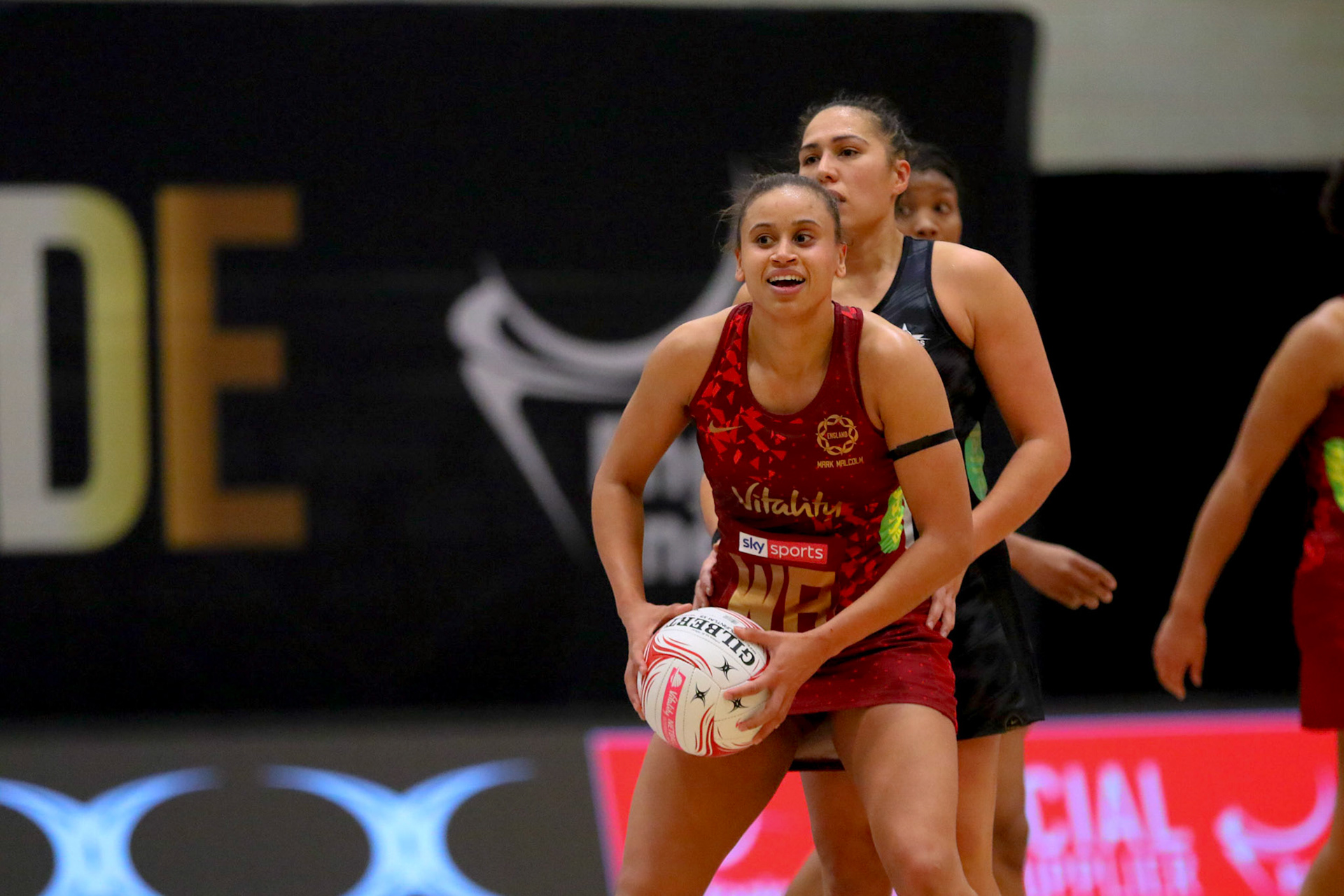 during Game 3 of the Vitality Netball Legends Series at Loughborough University, Loughborough, England on 24th January 2021