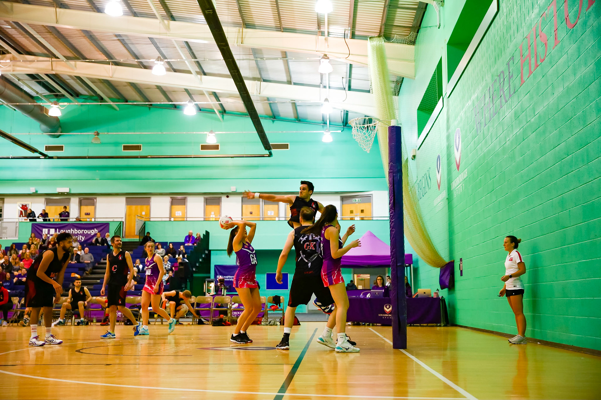 Loughborough Lightning PreSeason Tournament against London Pulse and Knights Men Netball