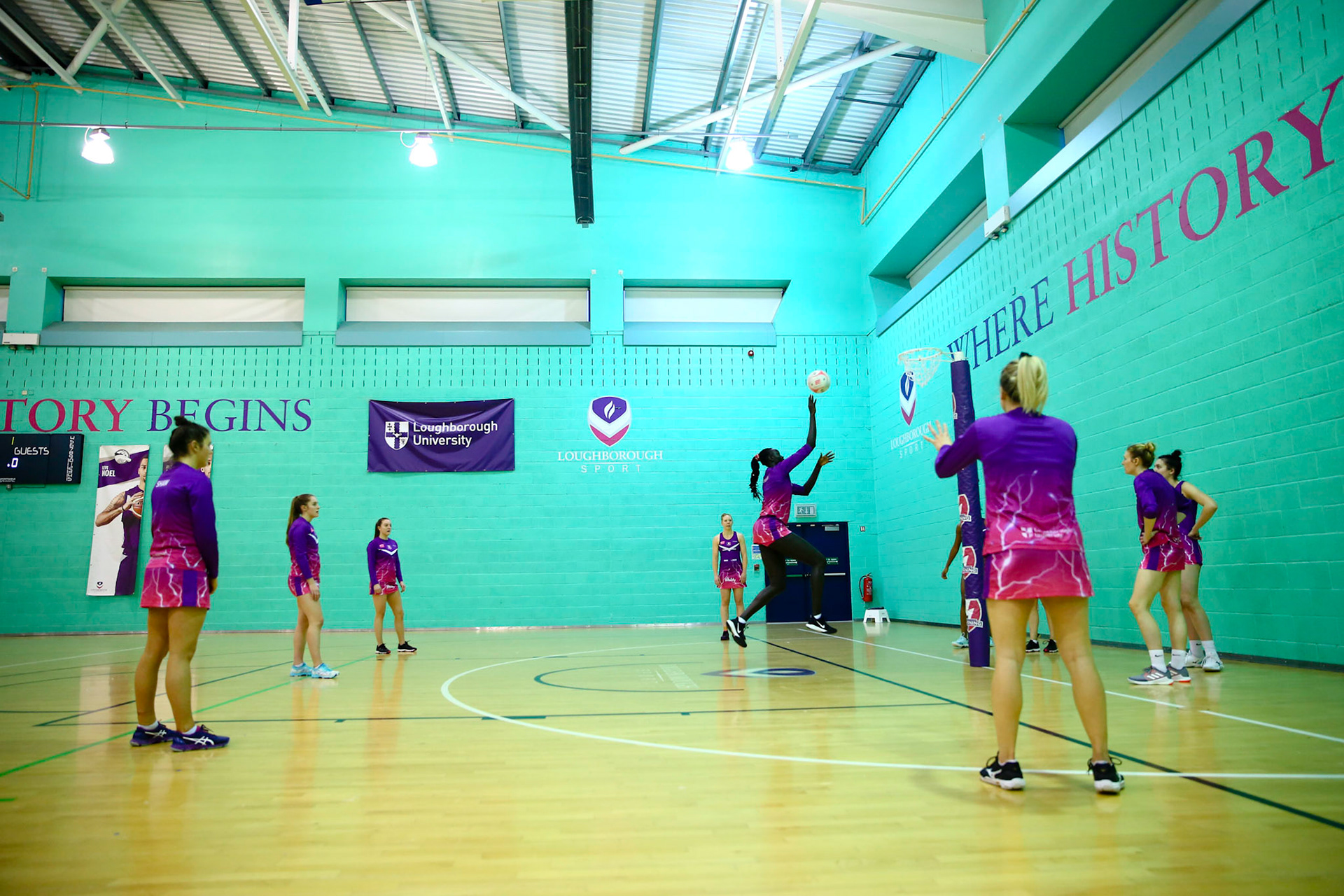 Loughborough Lightning - PreSeason Tournament vs Team Bath Netball & Strathclyde Sirens