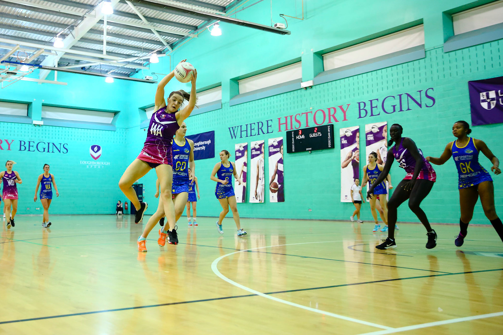 Loughborough Lightning - PreSeason Tournament vs Team Bath Netball & Strathclyde Sirens