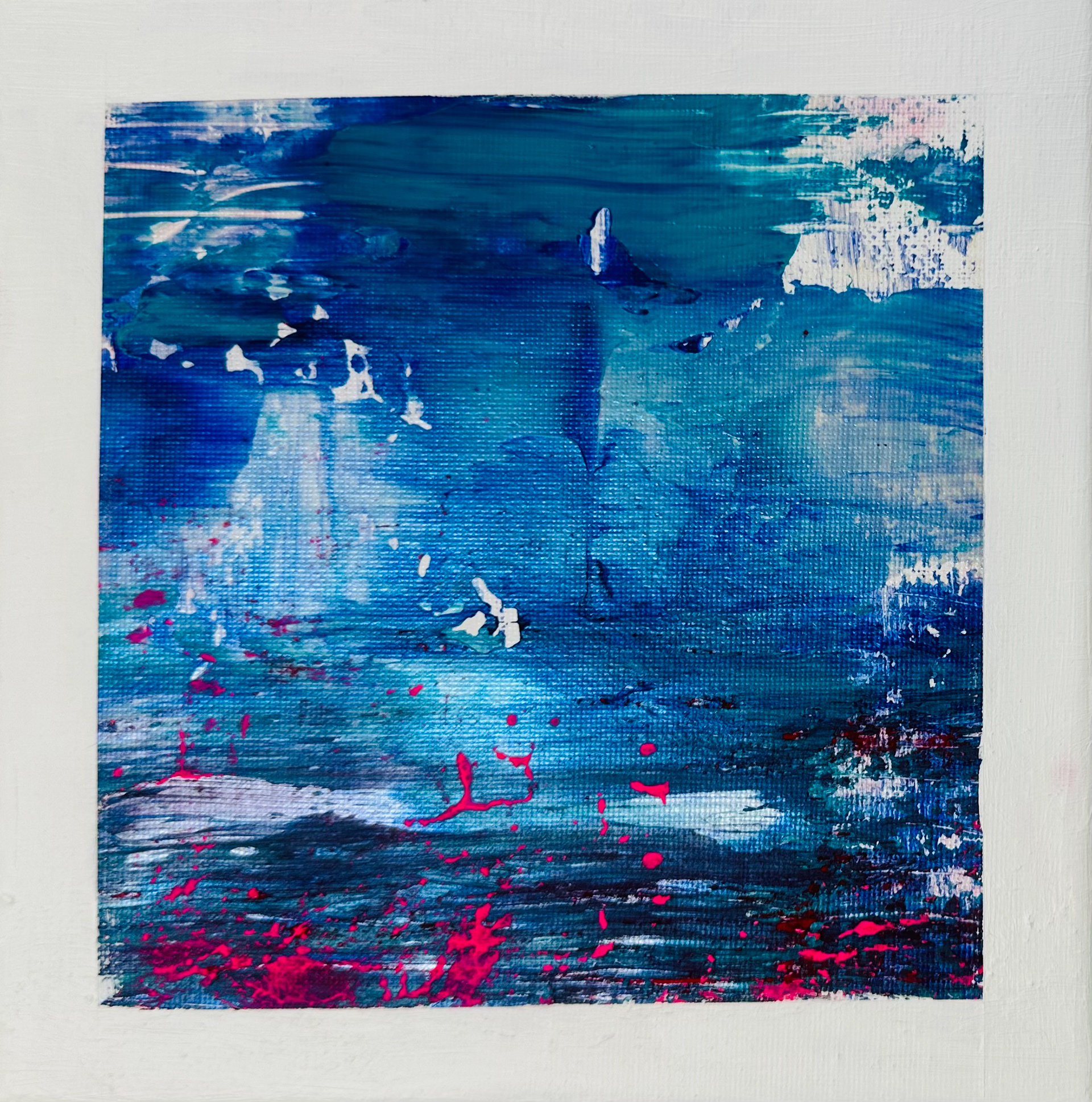 Kunstwerk Pink Traces 5/9