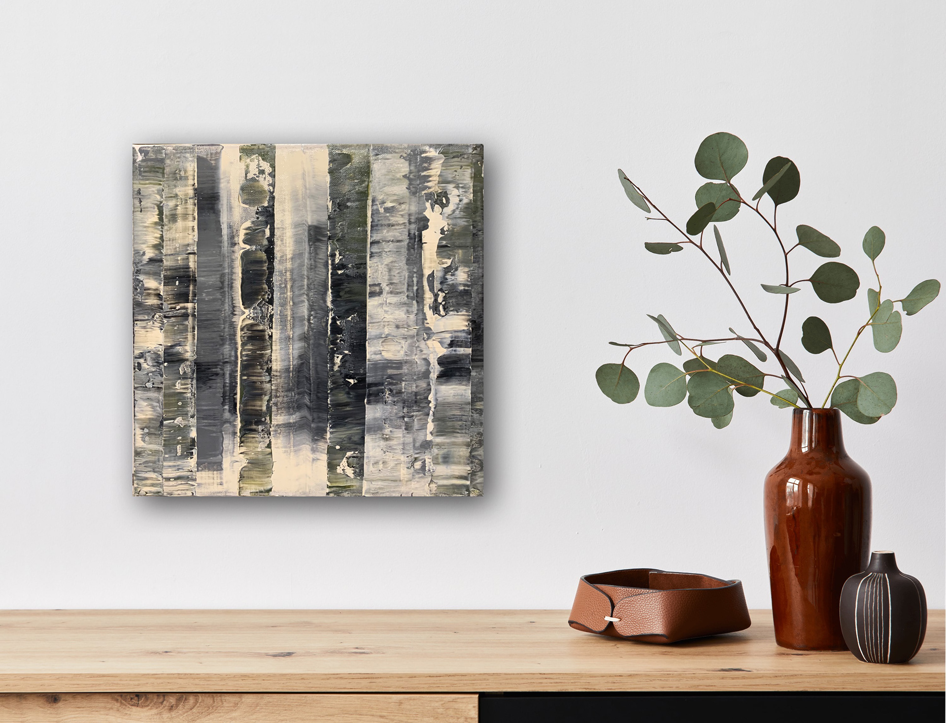 o. T., Jan 2022, Acryl auf Leinwand, 30 x 30 cm