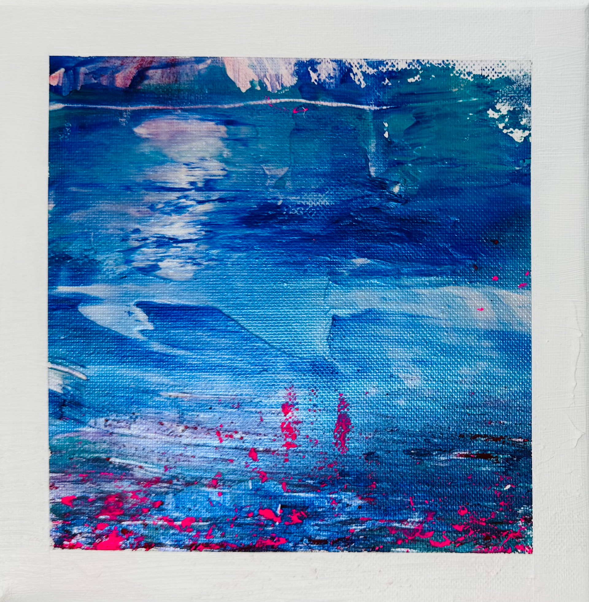 Kunstwerk Pink Traces 8/9