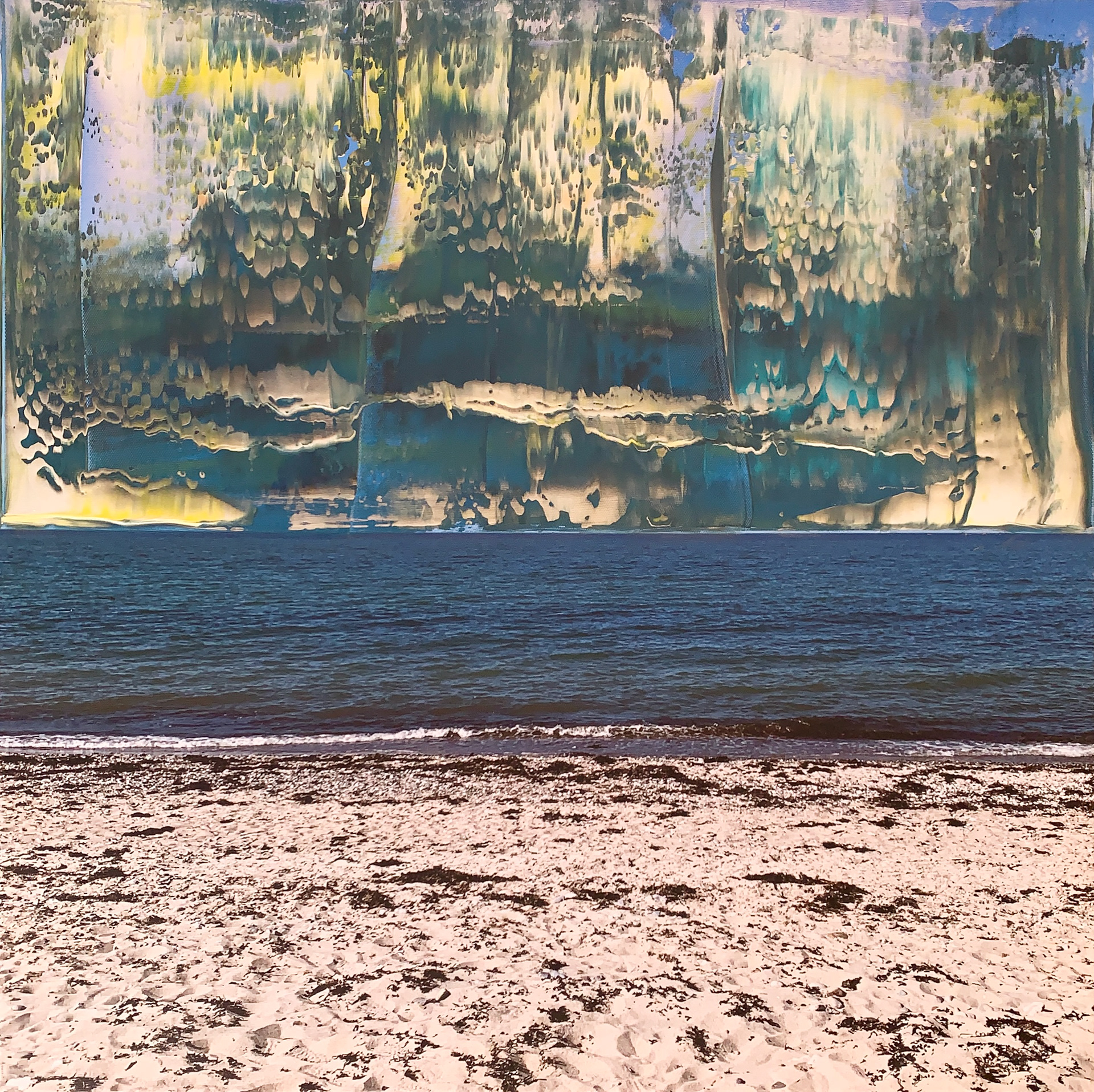 Kunstwerk Malerische Spiegelung #6