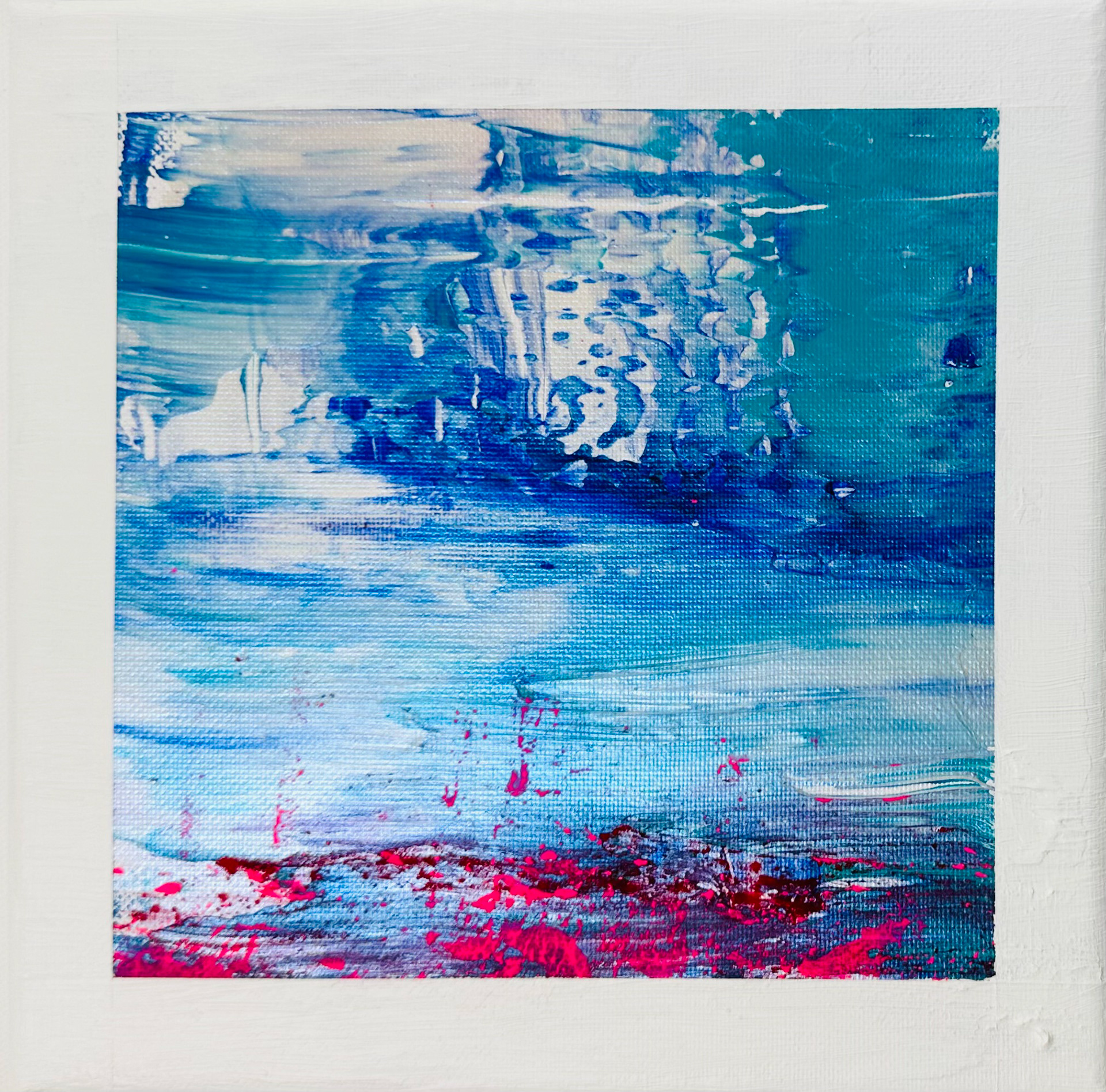 Kunstwerk Pink Traces 7/9