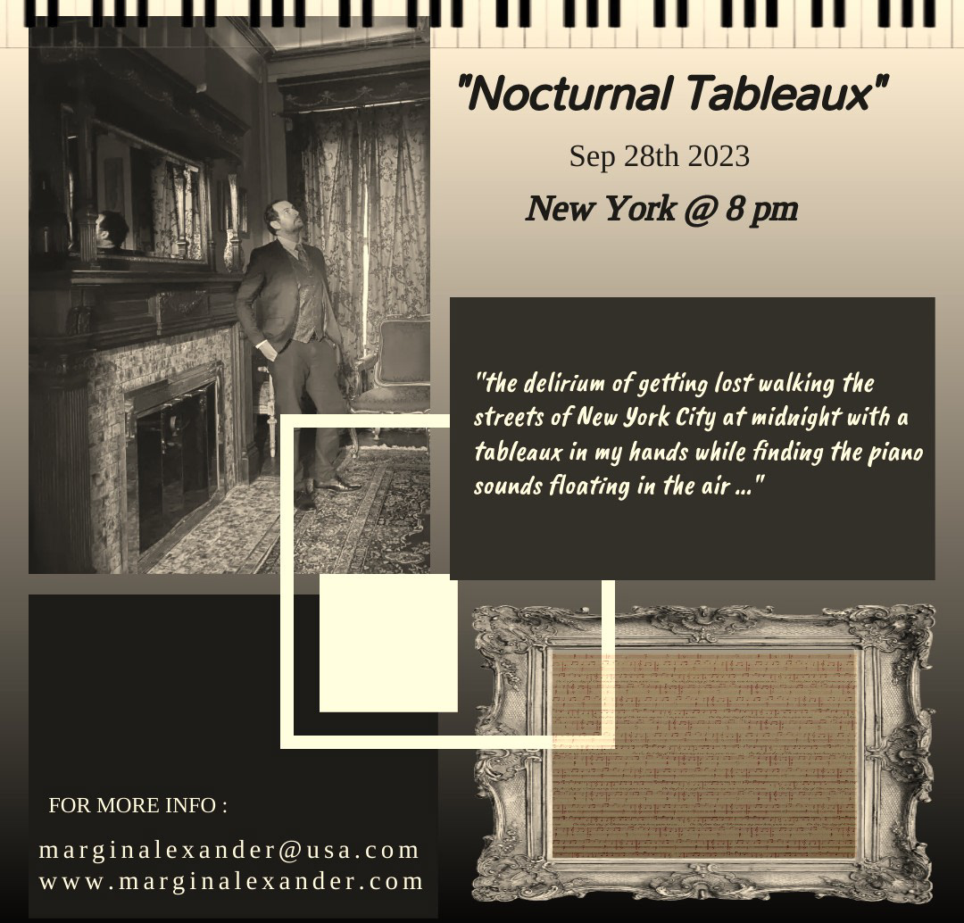 Event Flyer Nocturnal Tableaux 28.9.2023