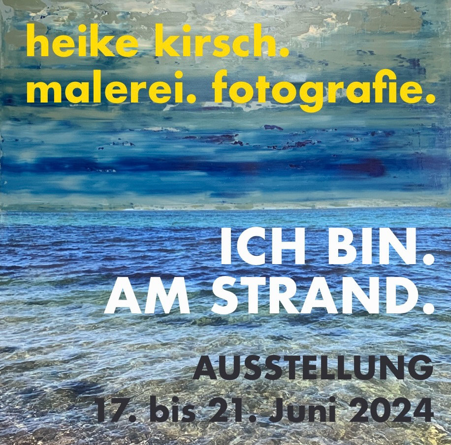 Bild Kunst-Ausstellung ICH BIN. AM STRAND.