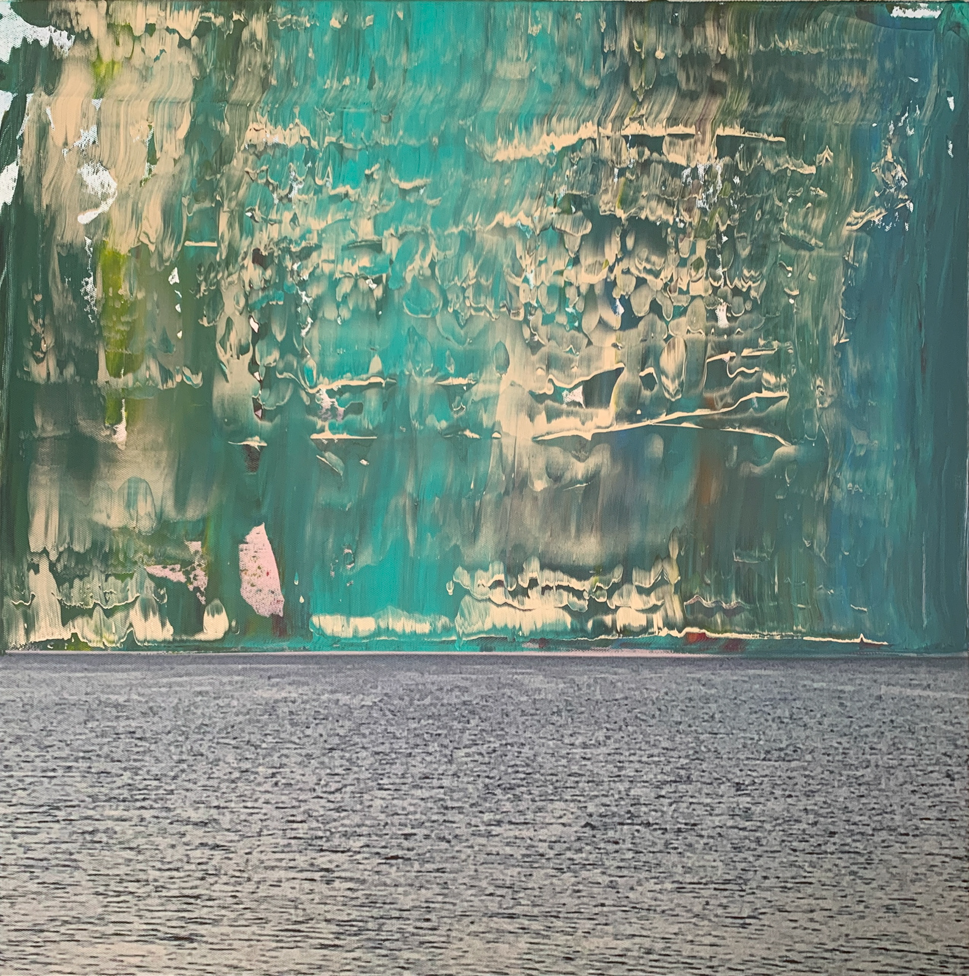 Kunstwerk Malerische Spiegelung #7