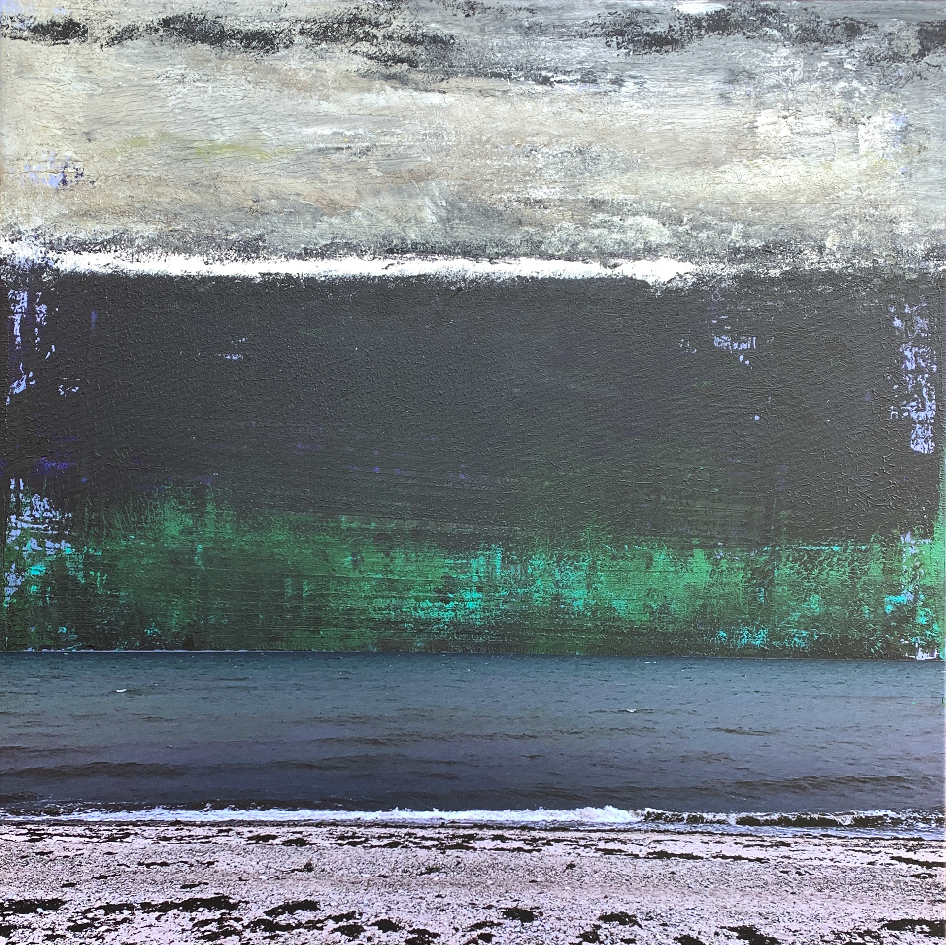 Kunstwerk Malerische Spiegelung #9