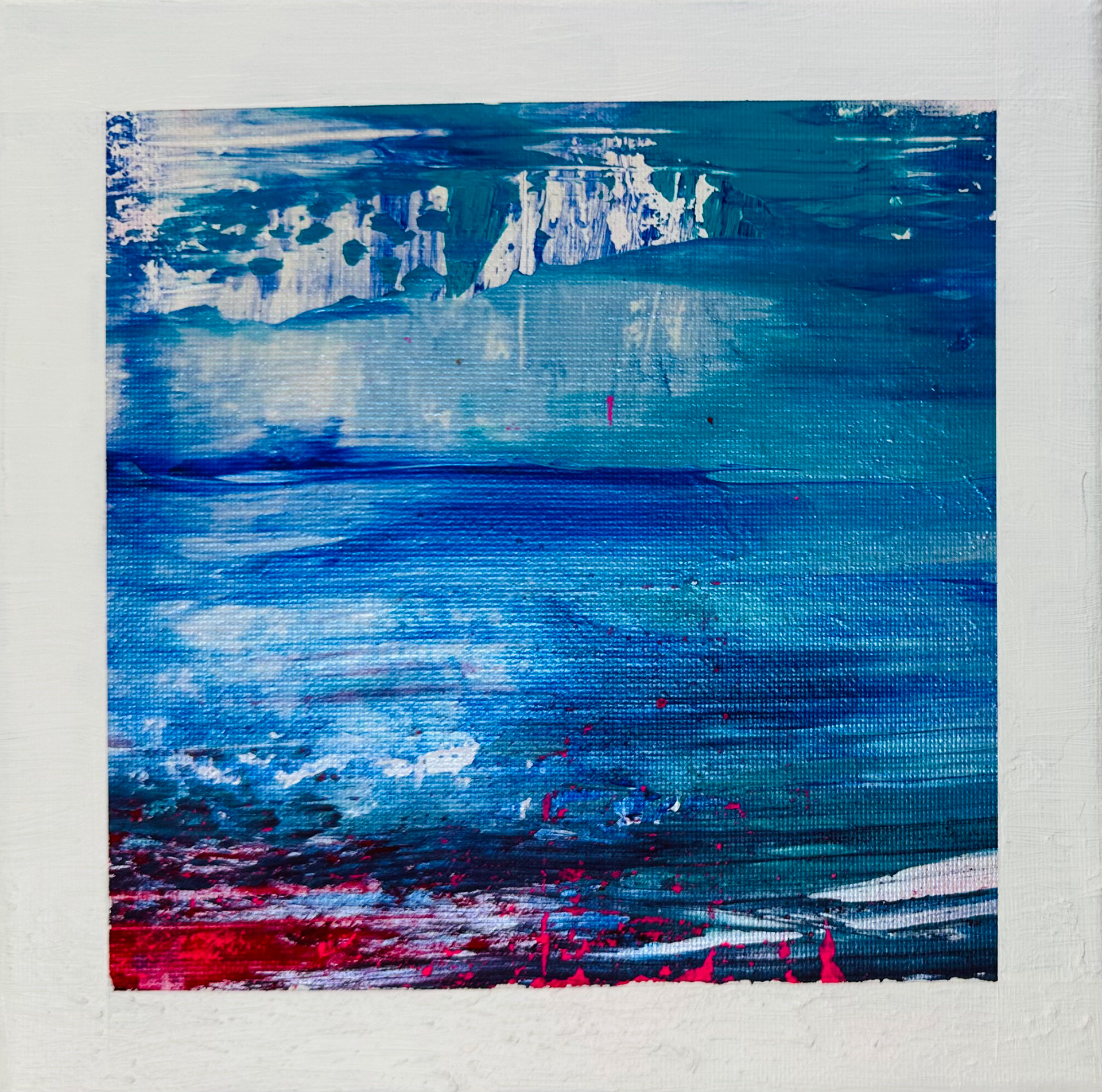 Kunstwerk Pink Traces 3/9