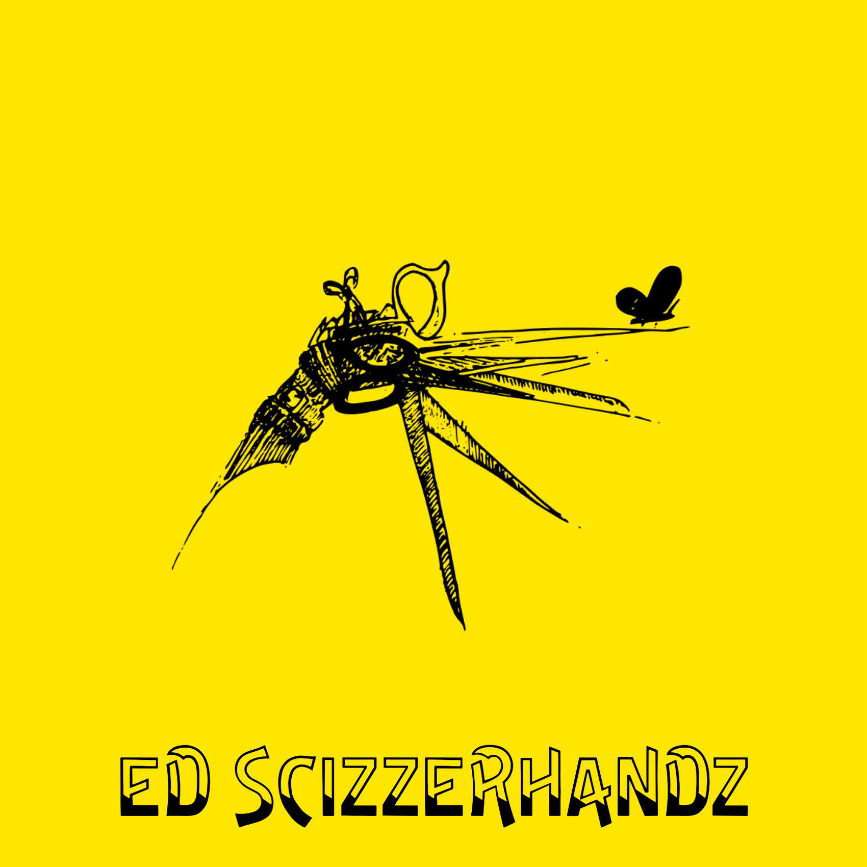 Bold vectorized illustration and custom typography exploring high-contrast graphic poster design.