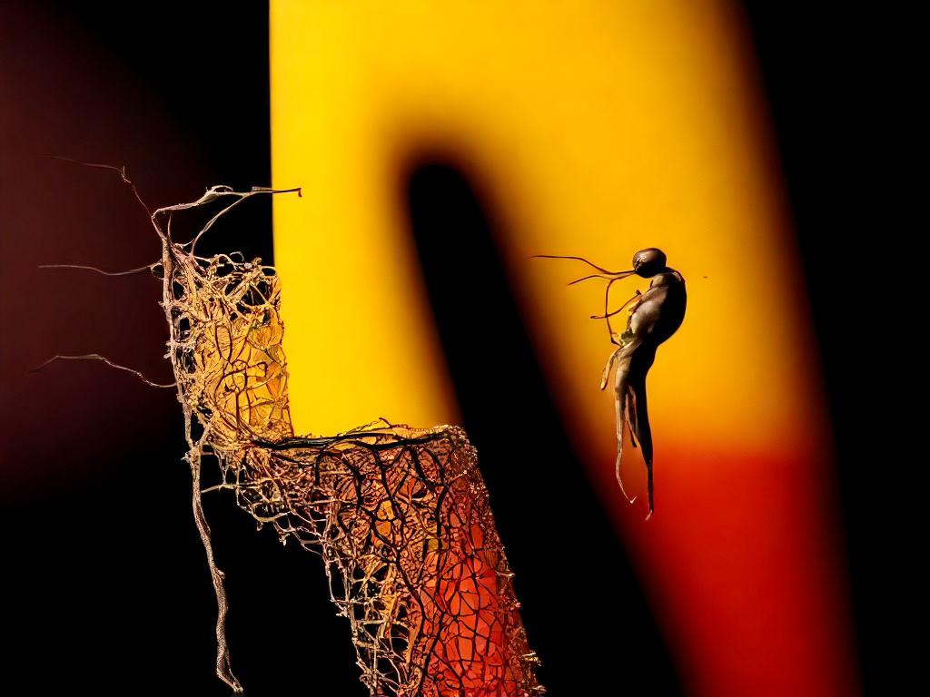 Synesthetic Garden of Nerve Cells