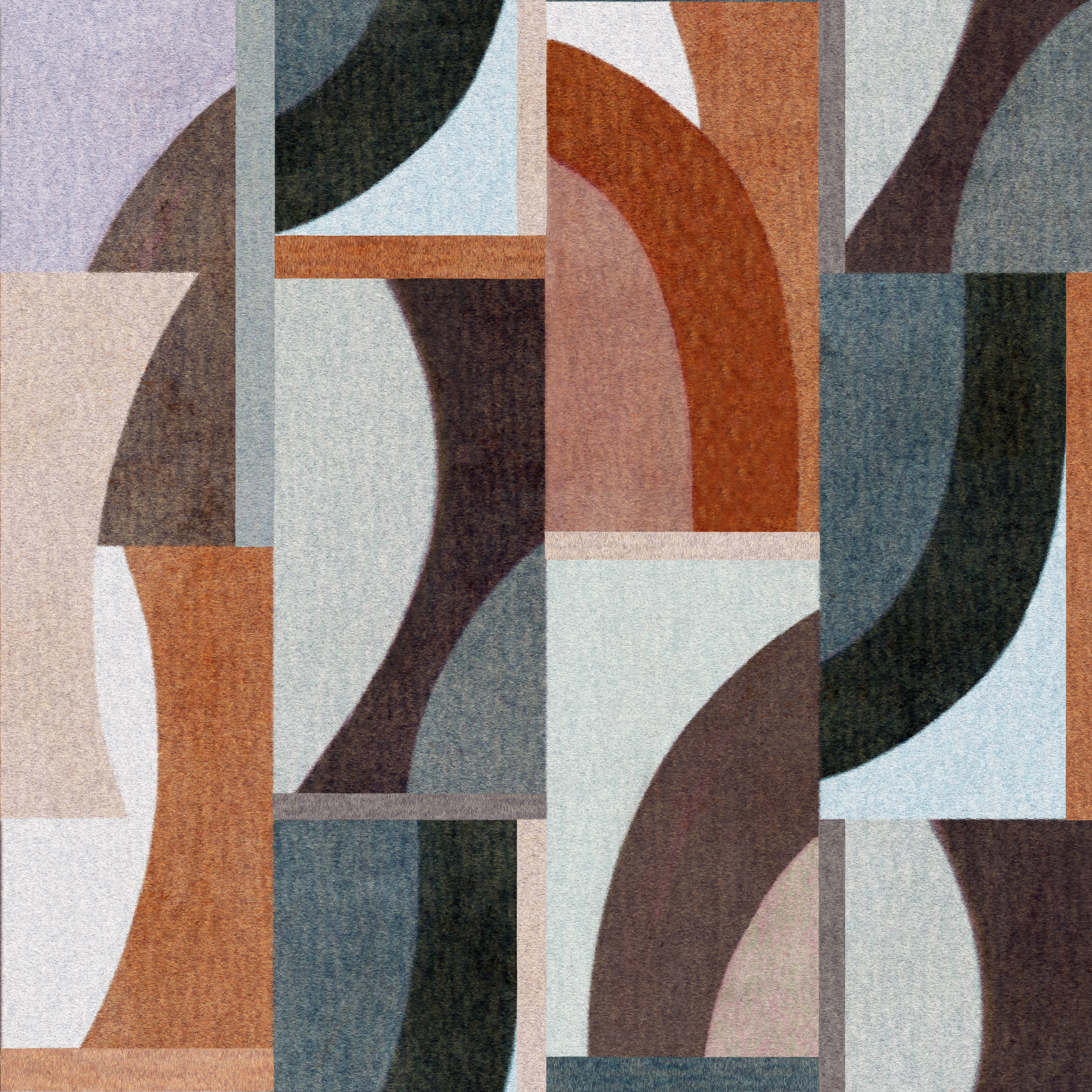 Modern Geometric Abstract Blocks