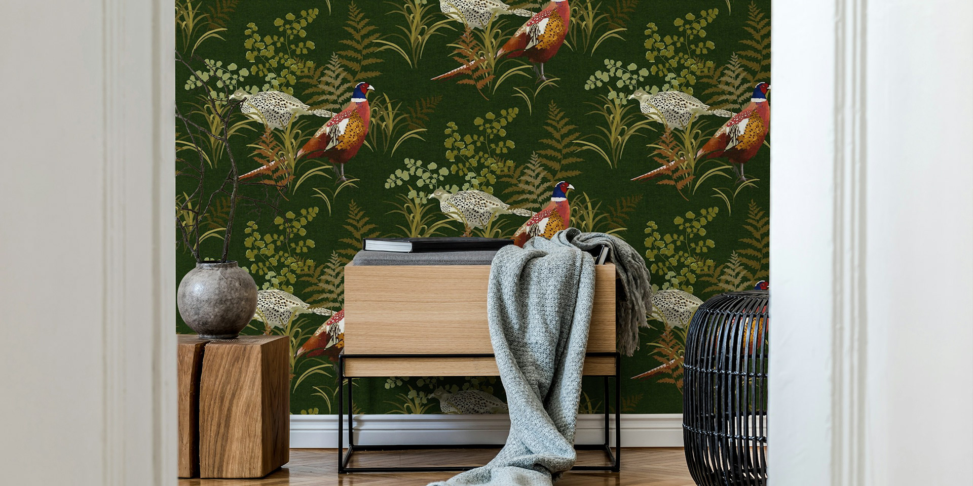 Country Pheasant - Khaki Green