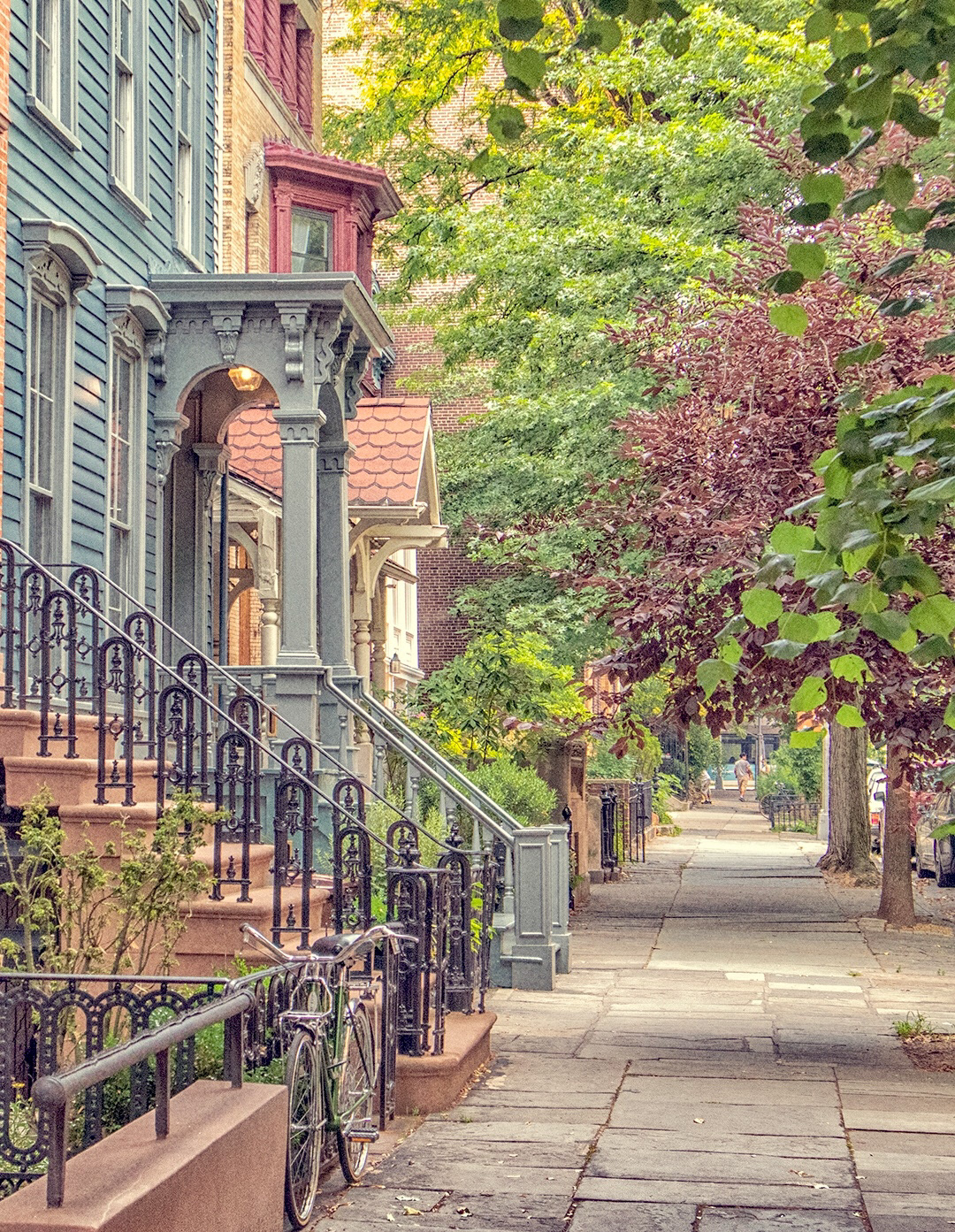  Captivating view of a block in Fort Greene, Brooklyn (Taken in summer 2020) 