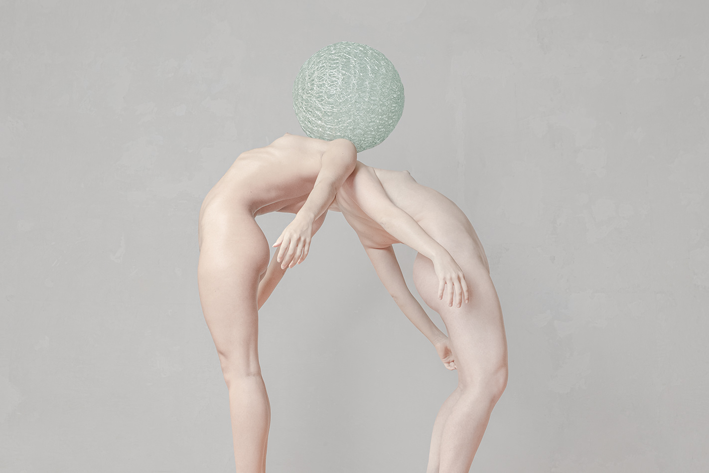 Relay is a fine art series by Viktoria Andreeva, created in 2021. Drawing inspiration from the complexities of human connection and interaction, the project delves into the role of the individual within society. It examines how we connect, transform, and continuously reshape our collective experiences, often overlooking the impact we have on each other and our surroundings. “I wanted to capture the moments when bodies transform and merge into a single organism, then fragment and rebuild once again. I saw this process as a reflection on the fluid and evolving dynamics of human behavior.