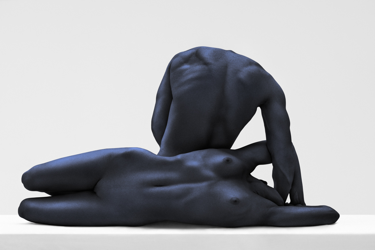 In Cosmic Beings, I seek to present the nude form as a serene, almost ethereal language of communication. My intention throughout this project was to explore the bond between humans as something deeper than the visual—an encounter that reaches into the spiritual realm. Through the abstraction of the bodies within an undefined, white space, I wanted to highlight the subtle details of body language and the stone-like texture, which evokes a sense of something both natural and surreal. This work is an invitation for the viewer to enter a quiet space where human form and cosmic energy converge.