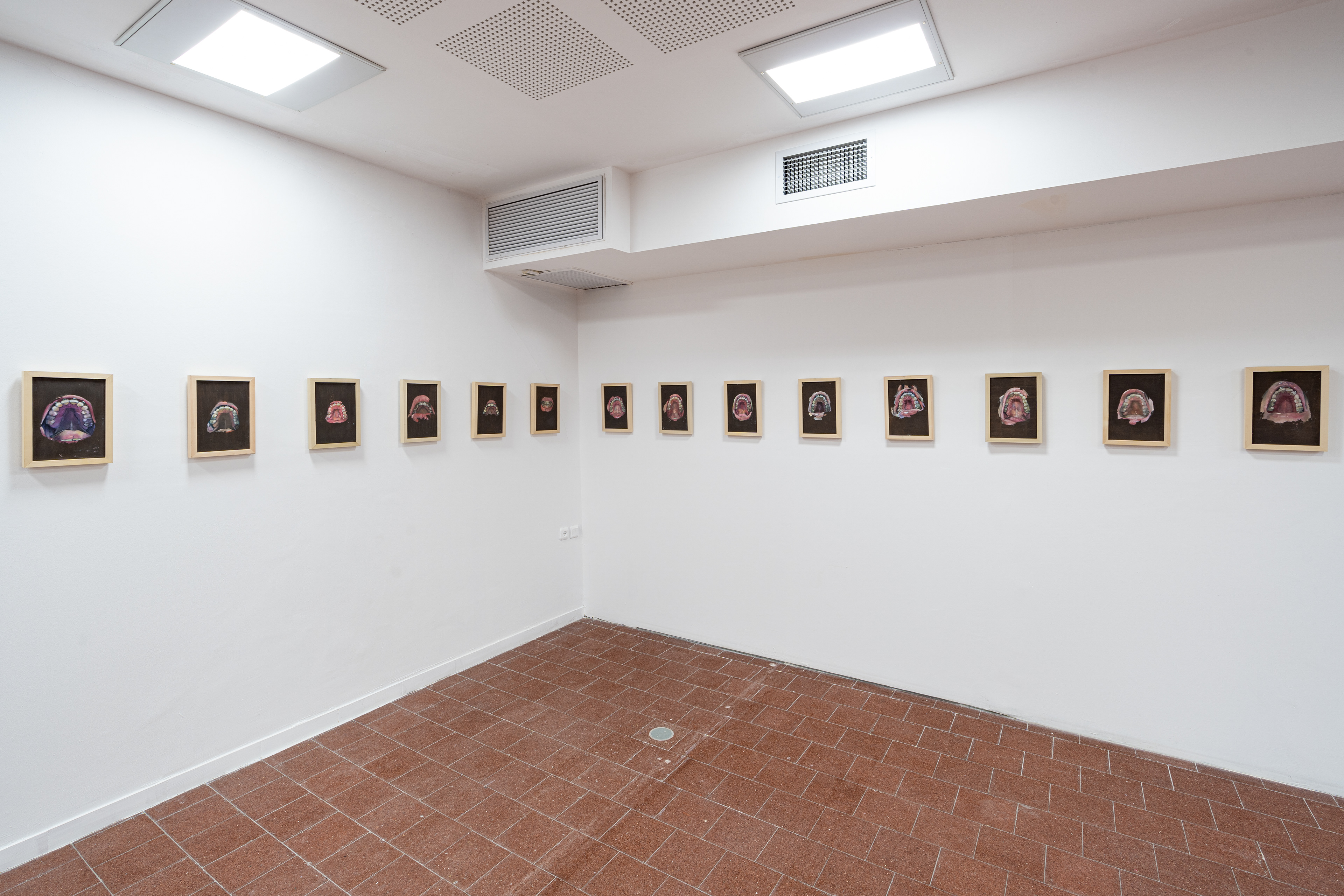 Installation view at Paly Center in Jerusalem, Photographed by:  Daniel Hanoch 