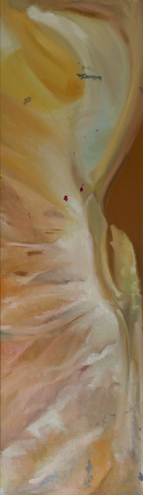 Quarantine 4 2020, oil colors on canvas, 70.5cm *20.5cm 