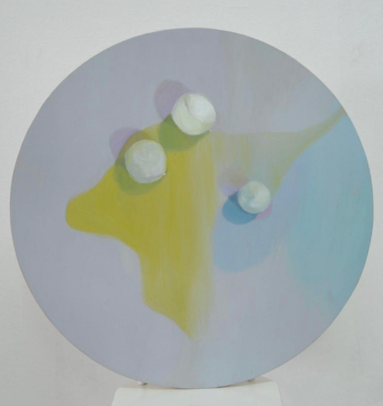 Three Balls 2015, oil colors on plywood, 60cm *60cm