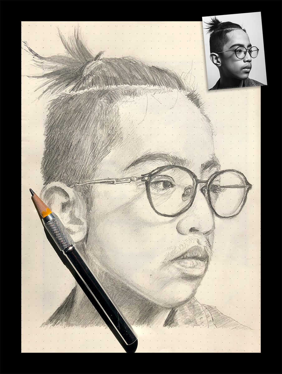 Pencil drawing