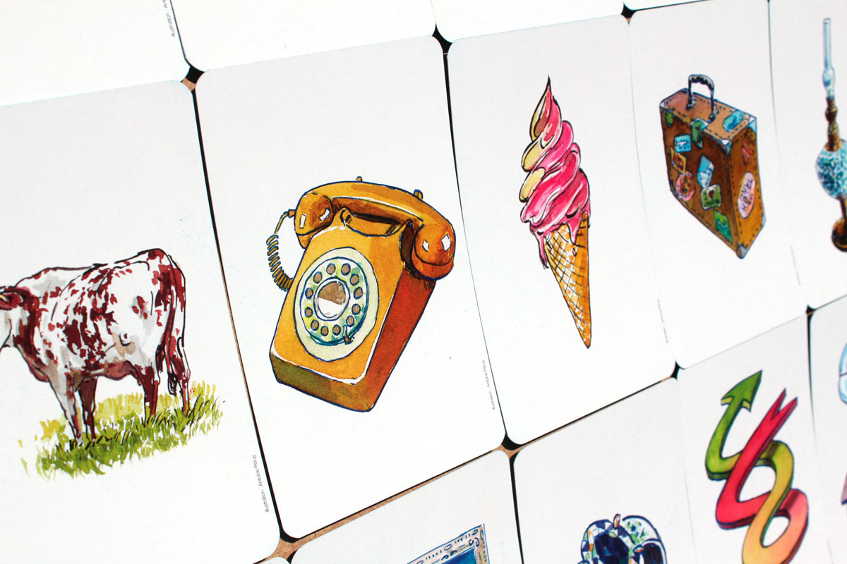 Jeu de cartes Les 4 pouvoirs d'Alexis