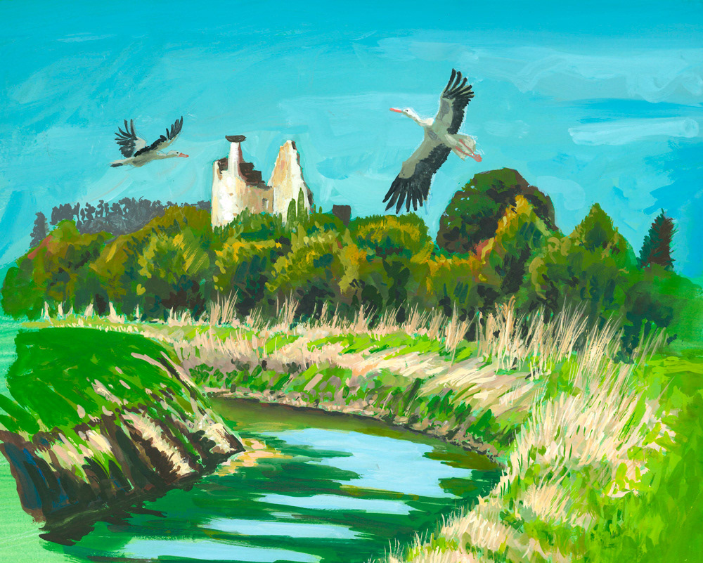 Le château de la rivière