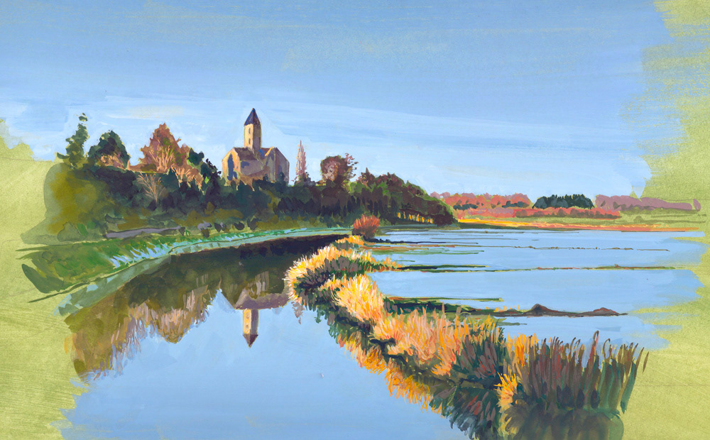 Le marais blanc