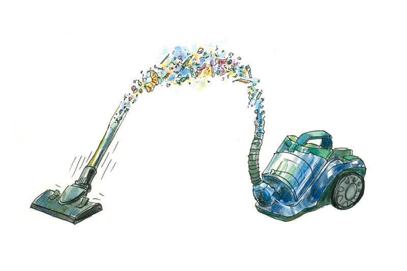 l'aspirateur