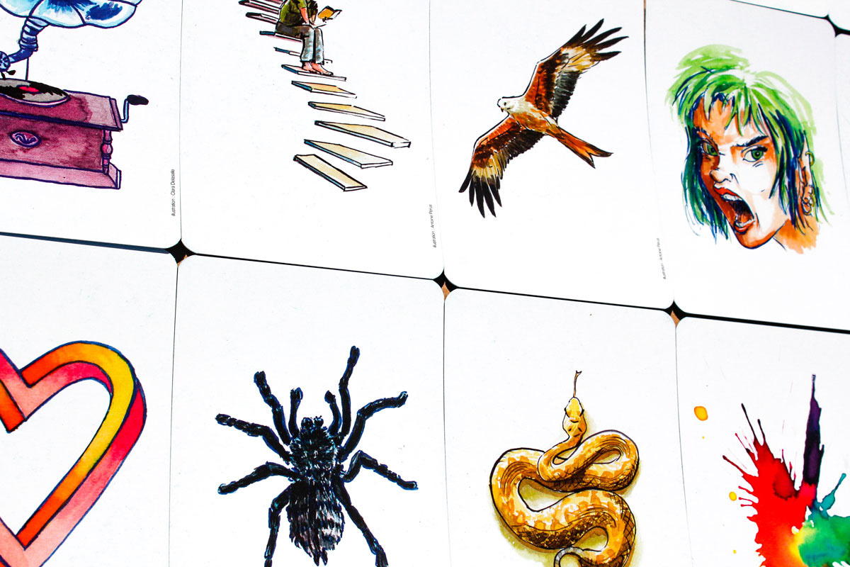 Jeu de cartes Les 4 pouvoirs d'Alexis