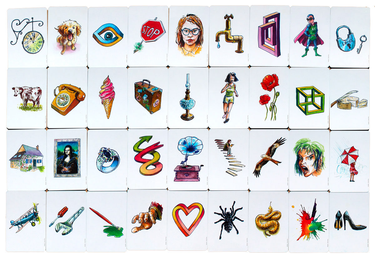 Jeu de cartes Les 4 pouvoirs d'Alexis