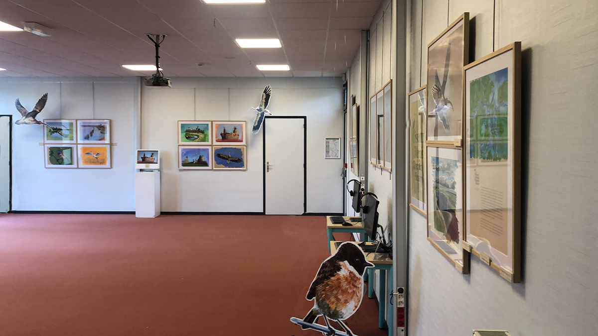 Expo à la Médiathèque de La Haye