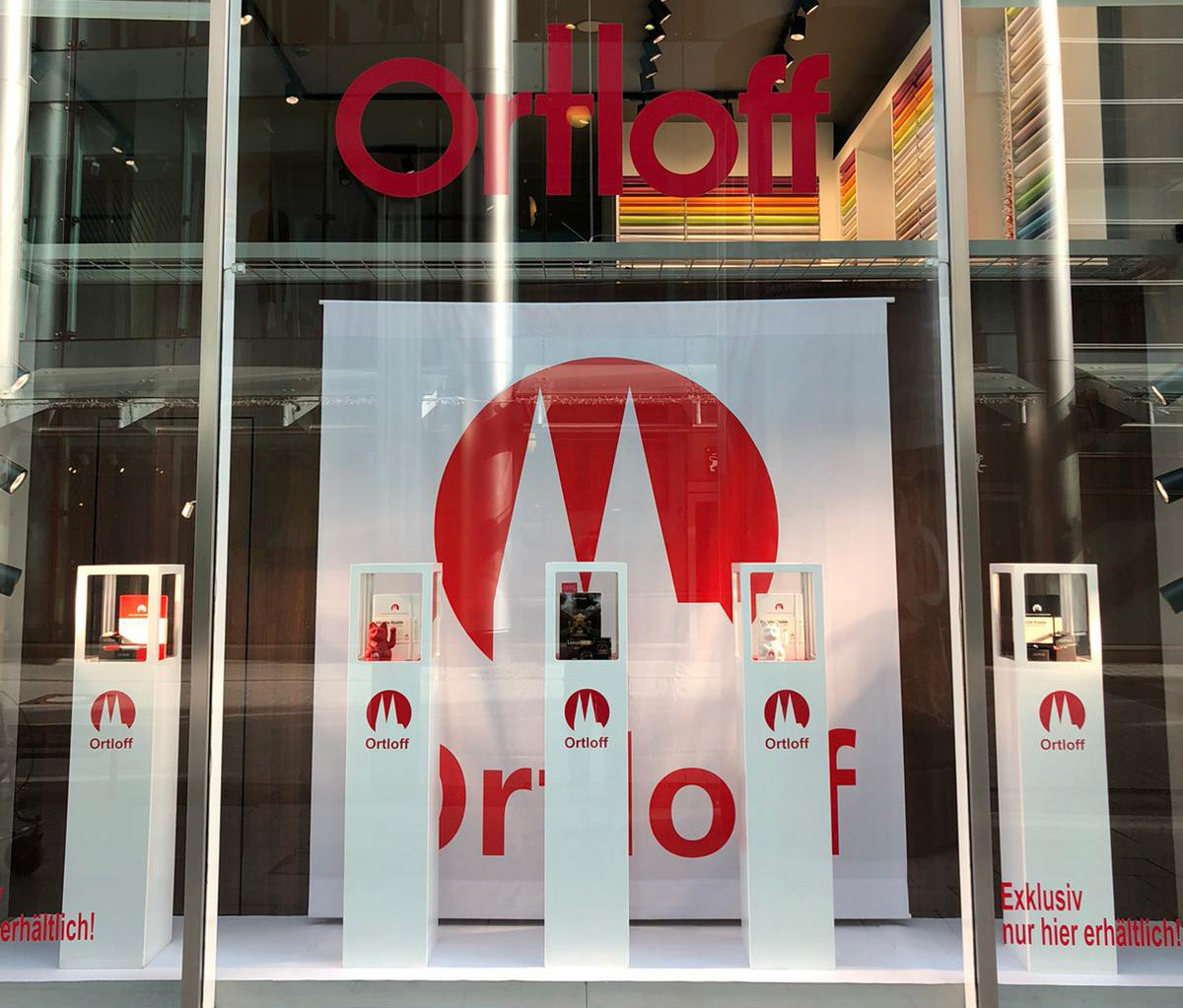 Schaufenster im Ladengeschäft