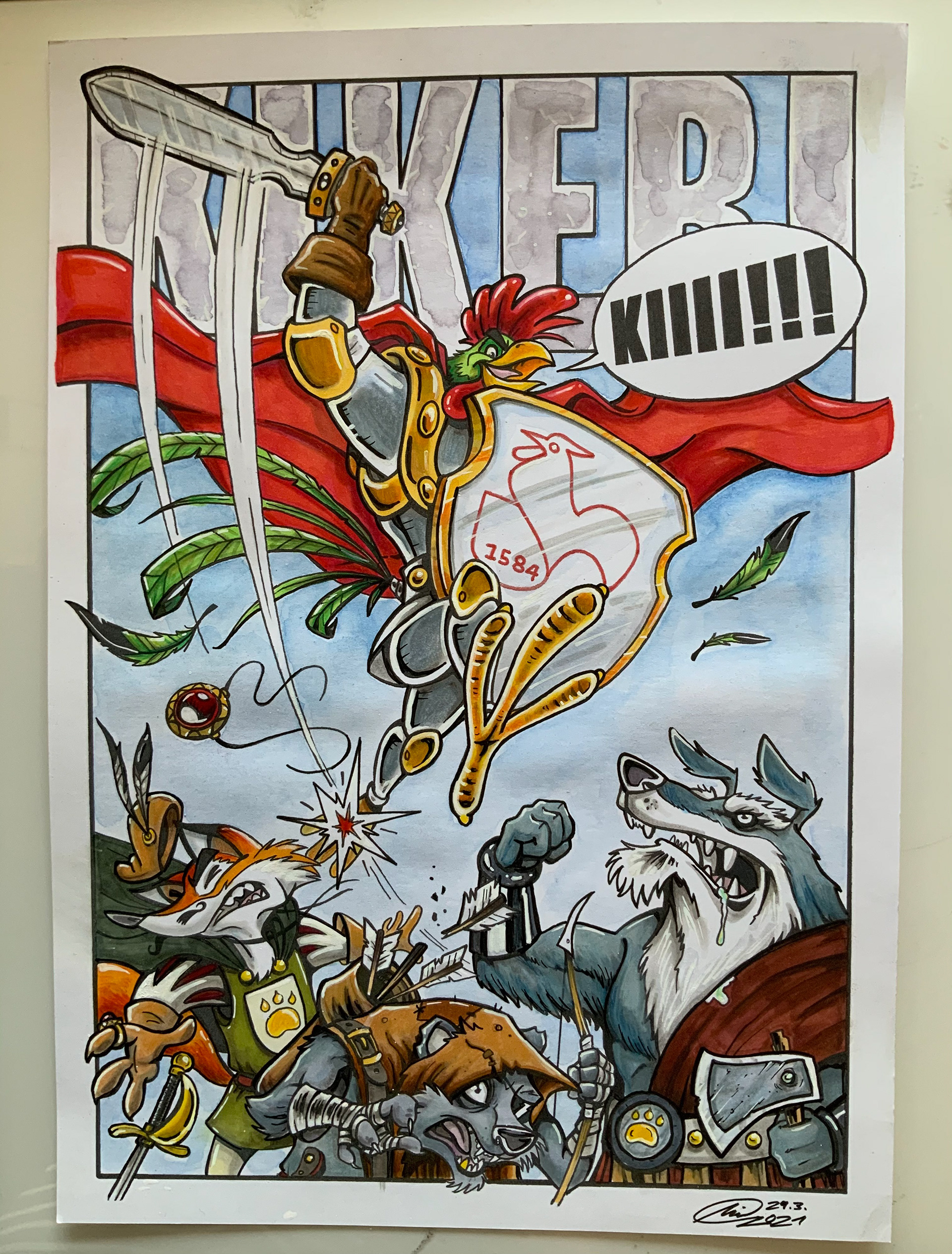 Tadaaa – Das fertige Bild!