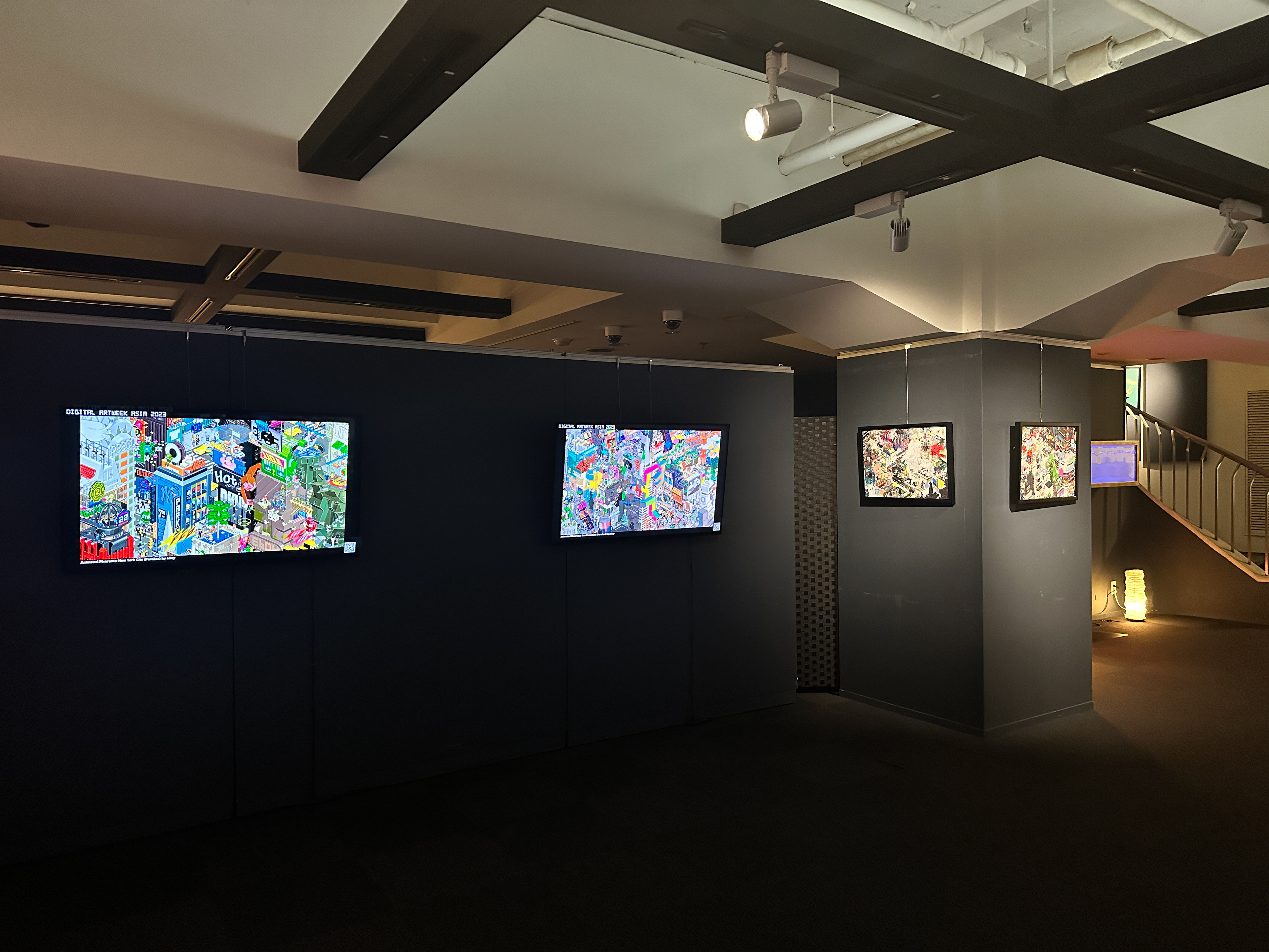 Animated parallax pixoramas