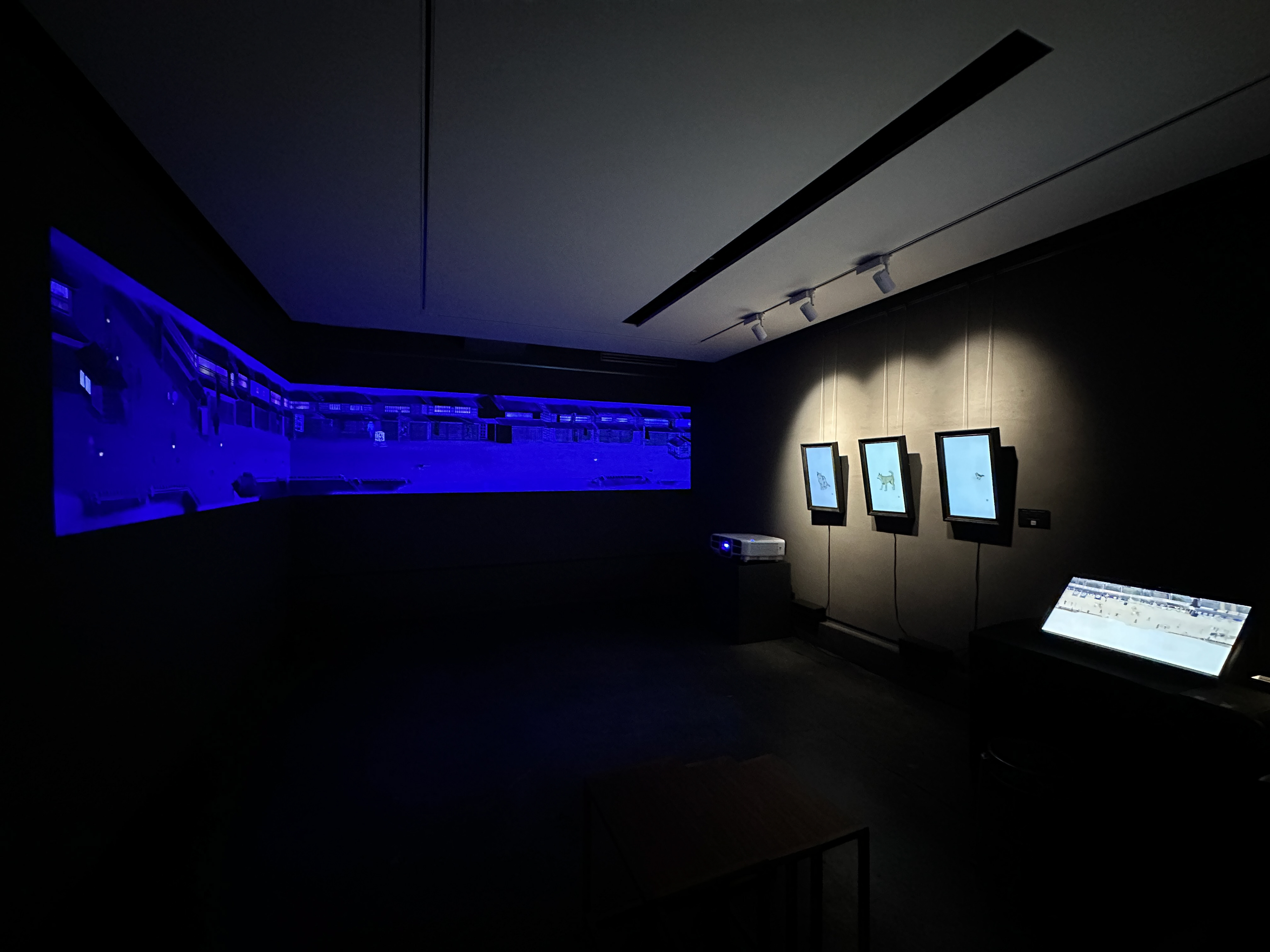 Projection mapping using gaming engine technology, generated in real time