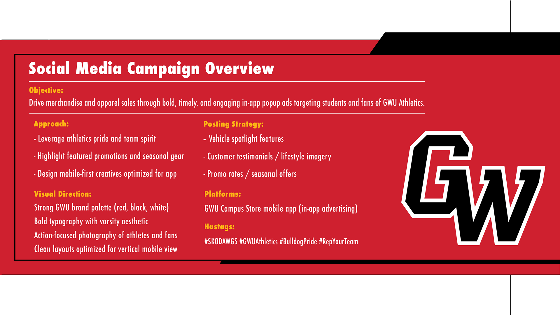 Gardner-Webb University In-App Advertisements Campaign Overview