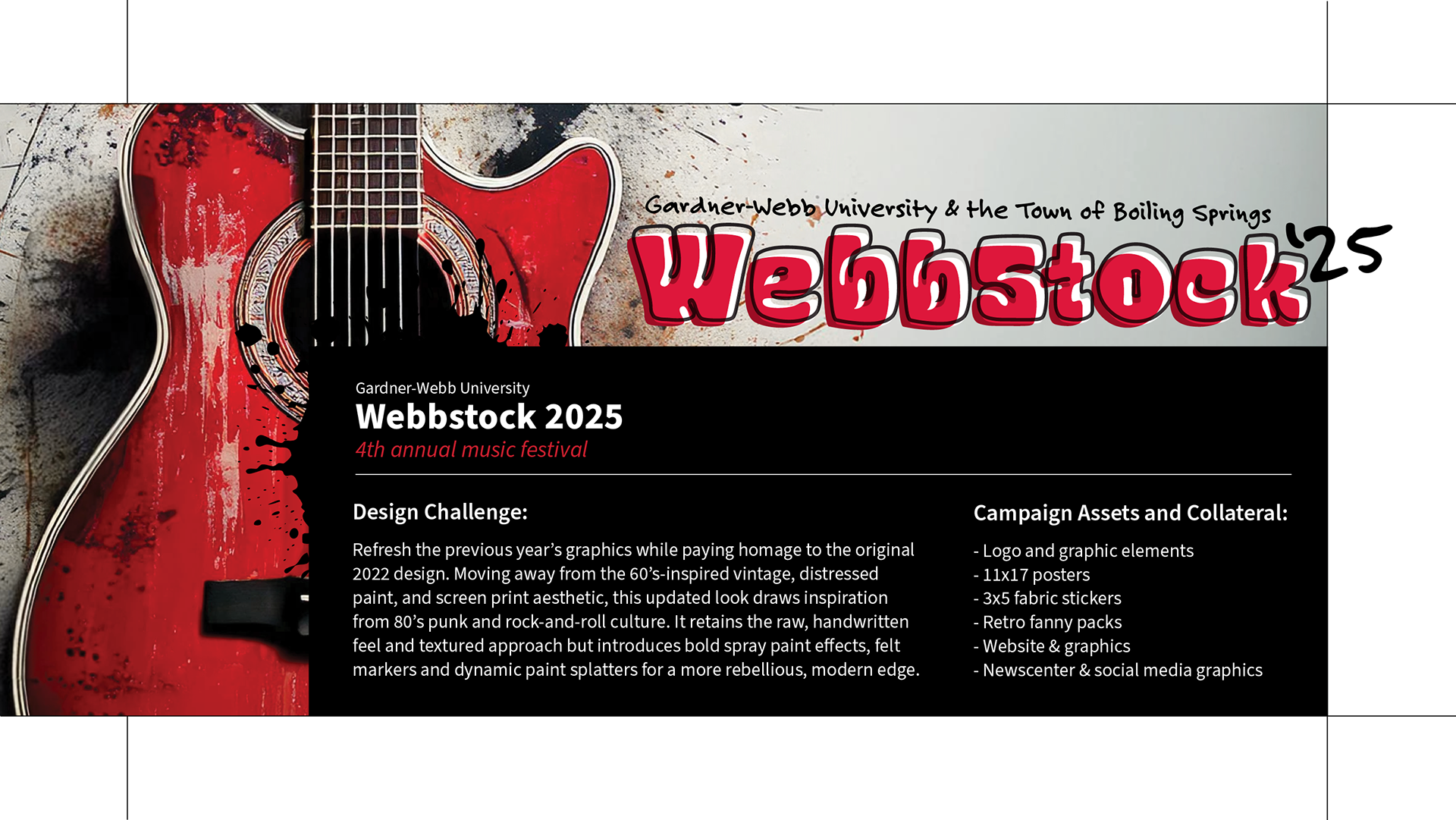 Webbstock 2025 Campaign Description