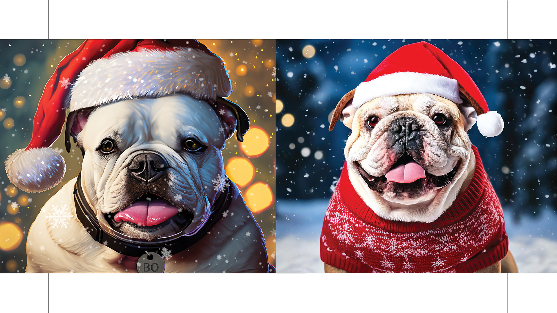 2023 & 2024 Digital Illustrations for Christmas Card Covers