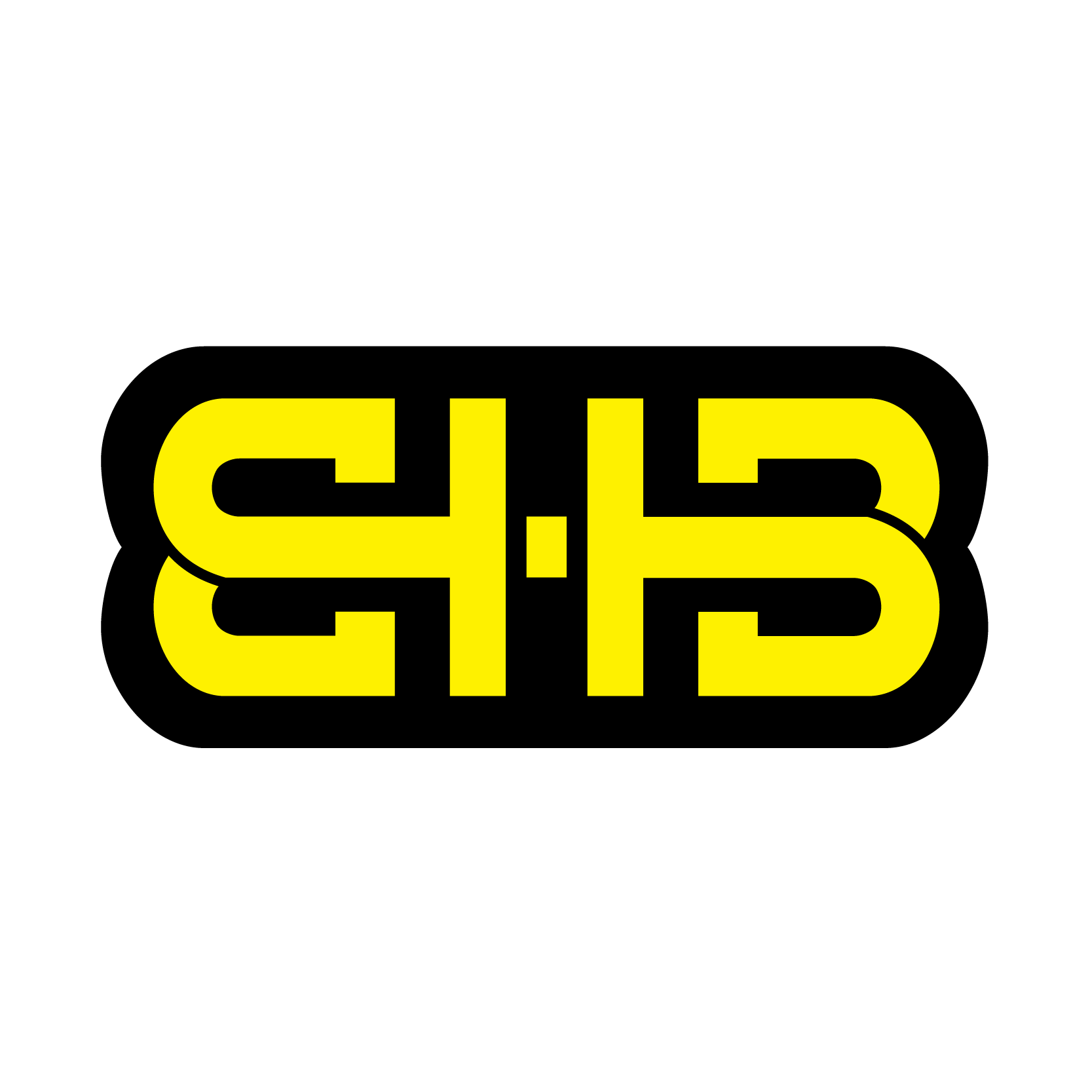 Logo for EHB Manufacturing. The bold interlocking letterforms and yellow-black palette evoke industrial strength, reliability, and performance—positioning EHB as a trusted name in construction, fabrication, and heavy industry solutions.