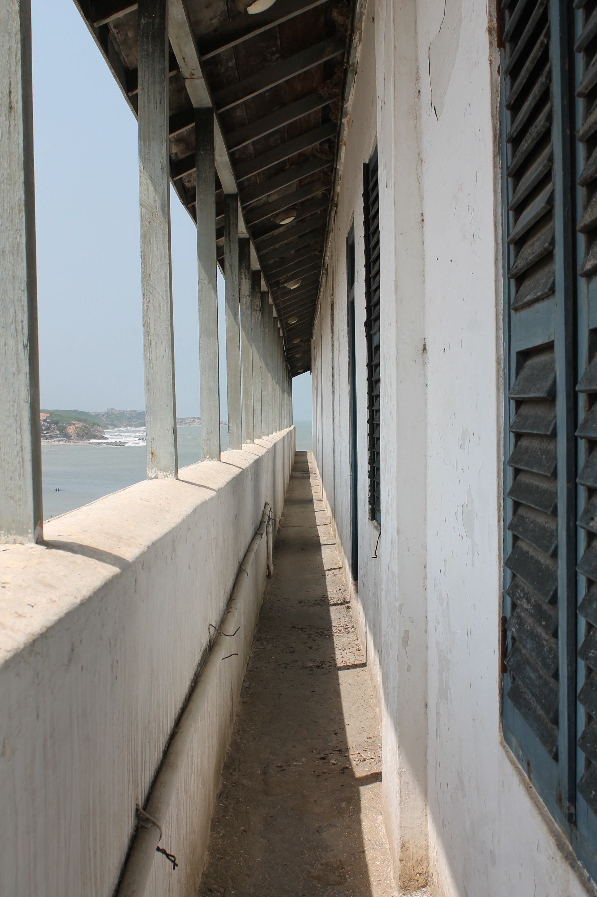 The hallway outside the Captains Quarters.