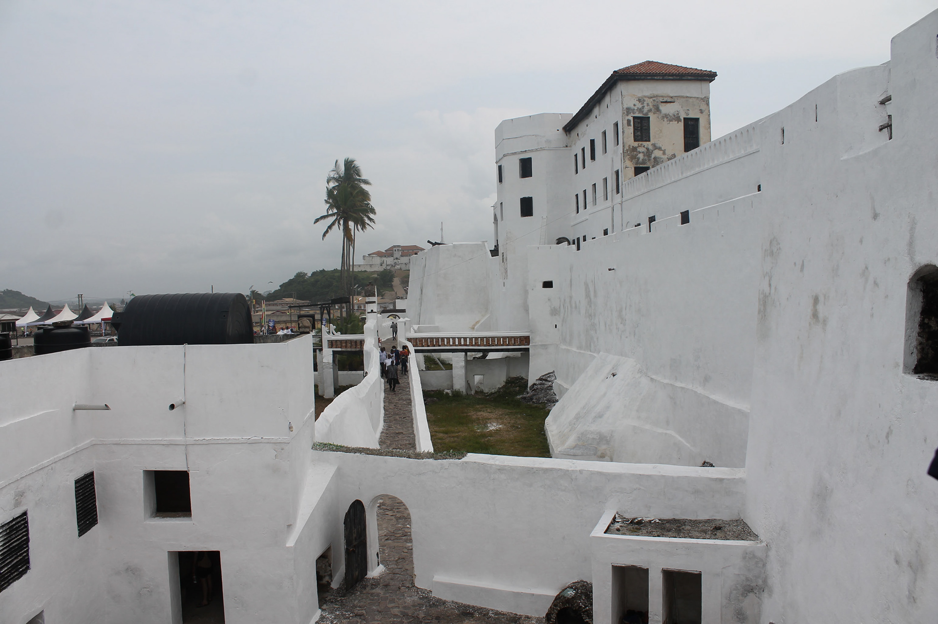 The entry way to Elmina Castle
