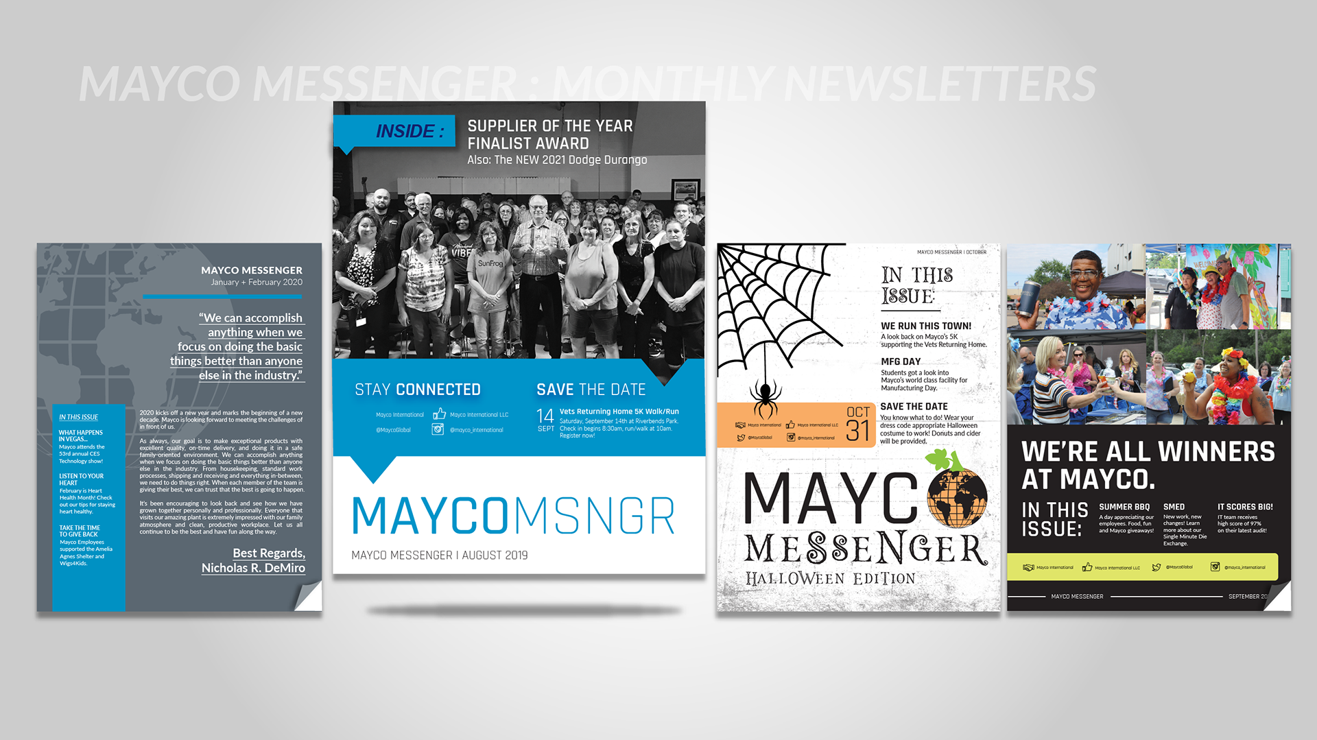 Monthly Newsletters