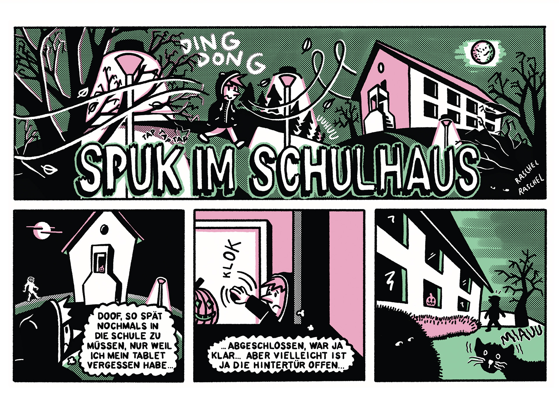 MIA in der 3. und 4. Klasse Comic-Lehrmittel: Spuk im Schulhaus