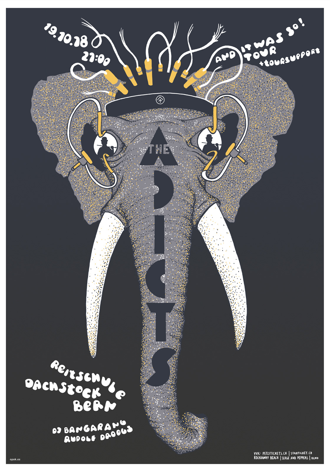 The Adicts — Konzertplakat
