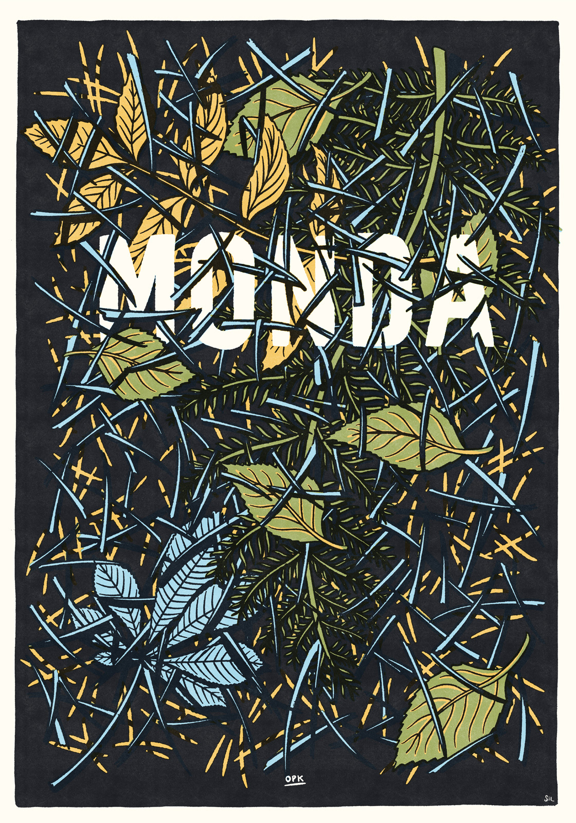 monda — siebdruck