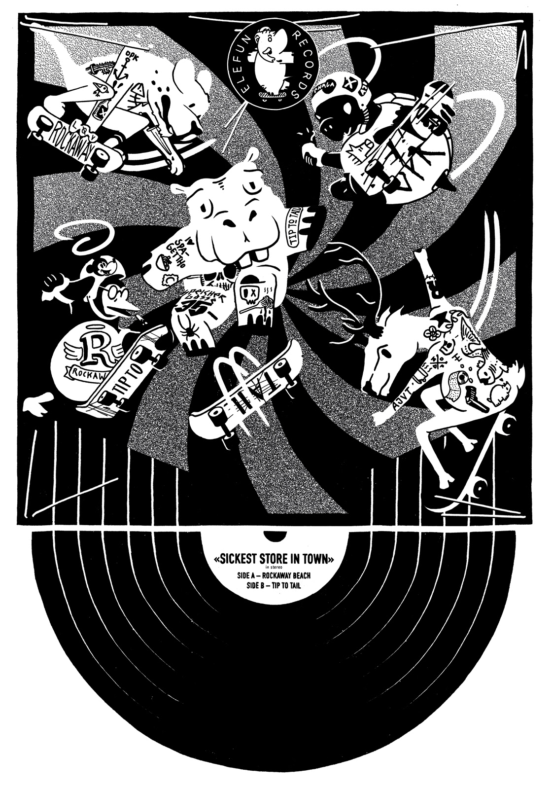 Rockaway Beach — Plakat