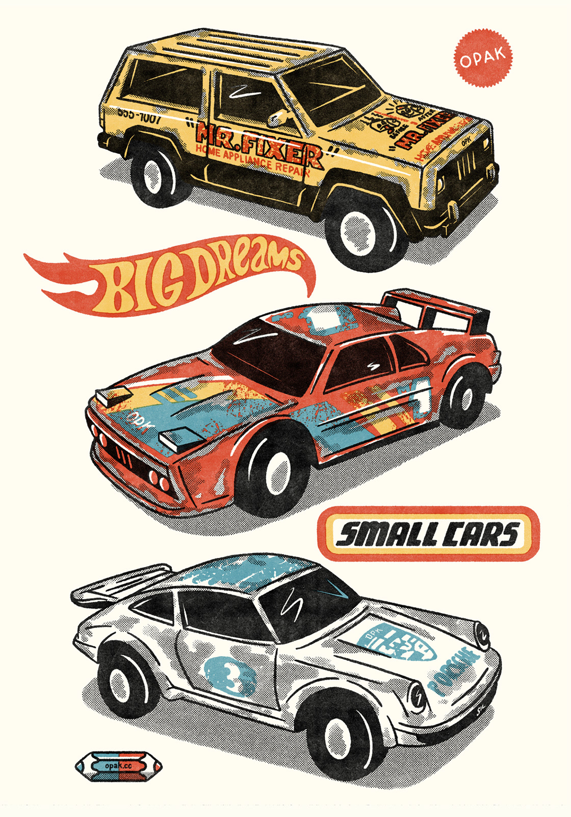 matchbox — siebdruck
